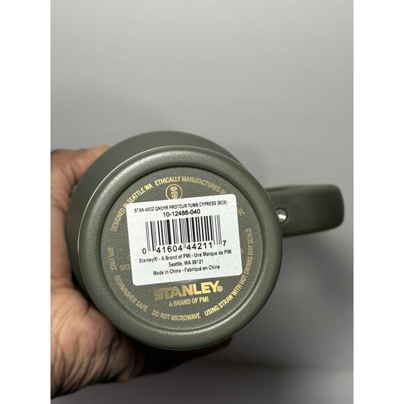 Stanley Exclusive Cypress Green 40oz Protour Quencher H2.O Tumbler BNWT BNIB - Picture 6 of 7